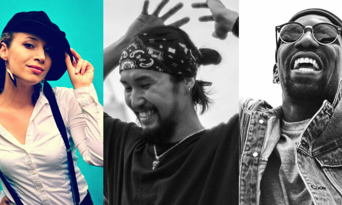 Triptyque de Liss Funk, Seren et Willow.