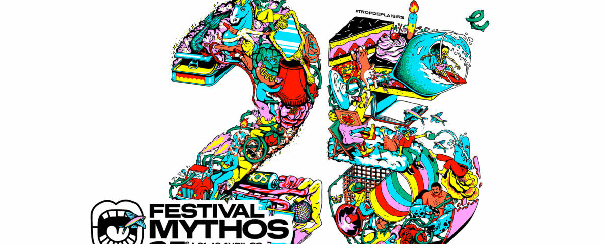 Affiche de la 25e édition du Festival Mythos.
